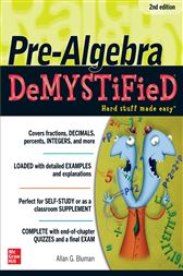 Pre-Algebra DeMYSTiFieD, Second Edition
