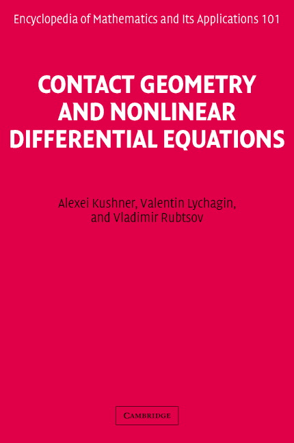Contact Geometry and Nonlinear Differential Equations - >100