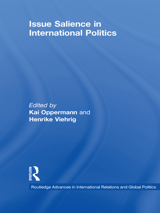 Issue Salience in International Politics - 25-49.99
