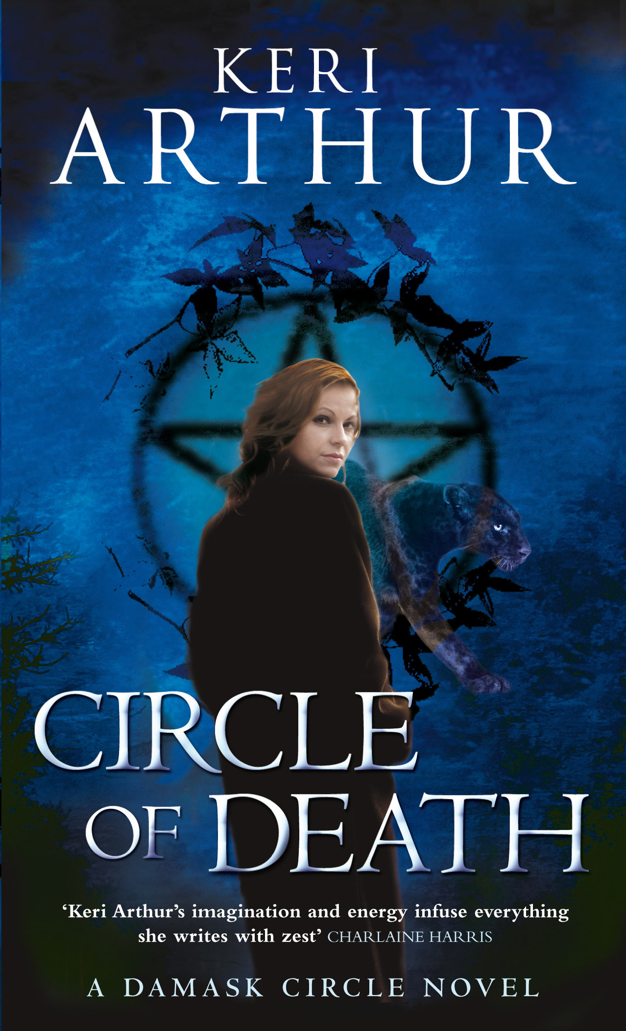 Circle of death. Books circle.