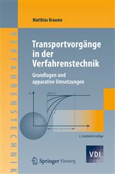 Transportvorgänge In Der Verfahrenstechnik 2nd Ed - 