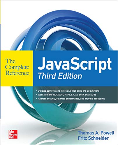 JavaScript The Complete Reference 3rd Edition - 25-49.99