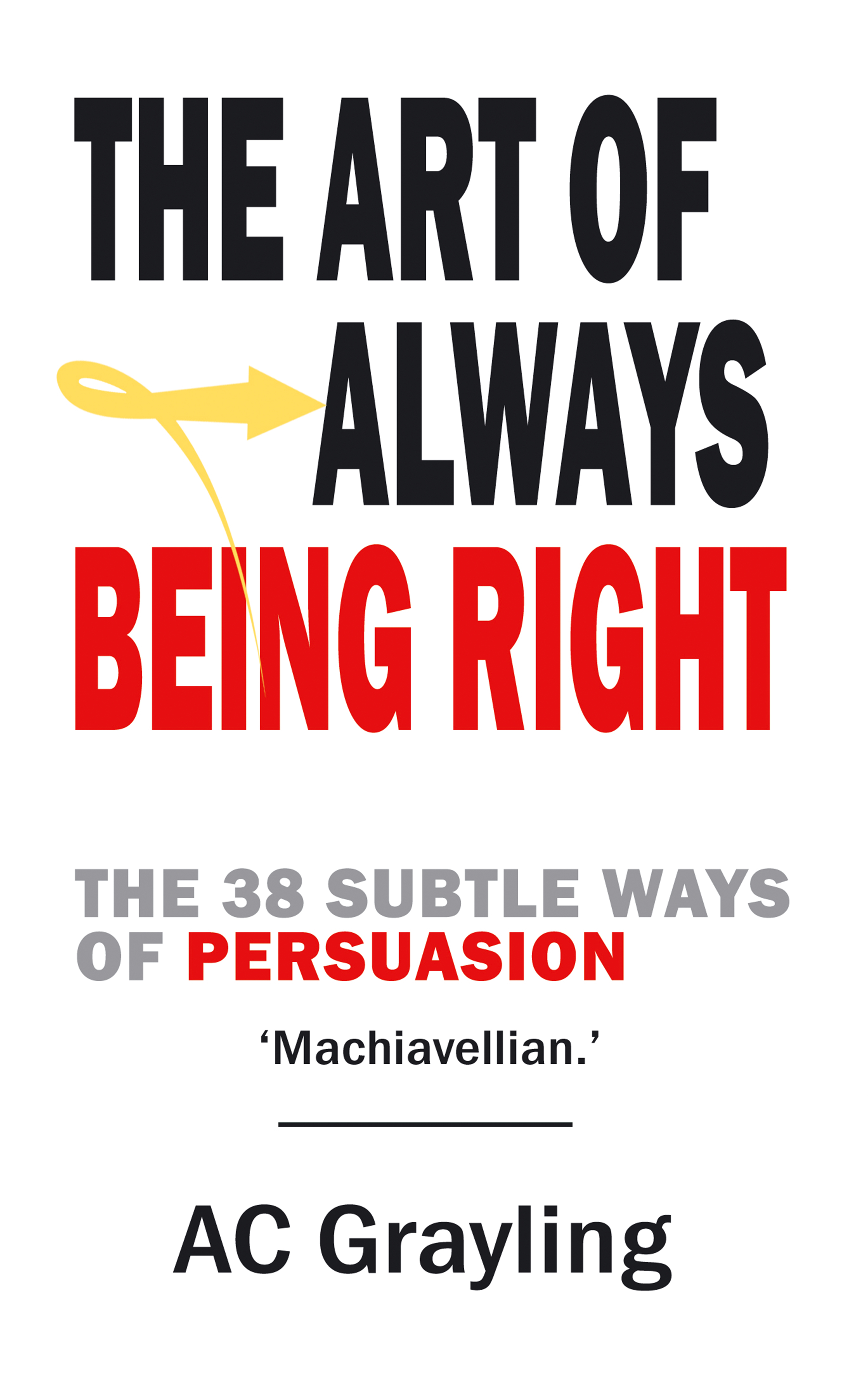 Always being. The Art of being right. The subtle way.