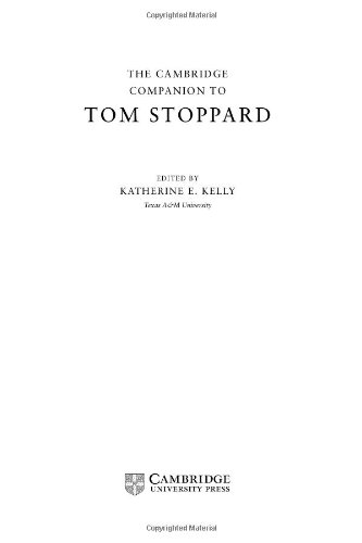 The Cambridge Companion to Tom Stoppard - 15-24.99