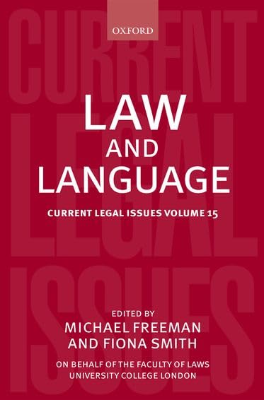 Law and Language