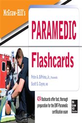 McGraw Hill's Paramedic Flashcards By DiPrima, Peter A. (ebook)