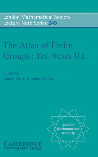 The Atlas of Finite Groups - Ten Years On - 50-99.99