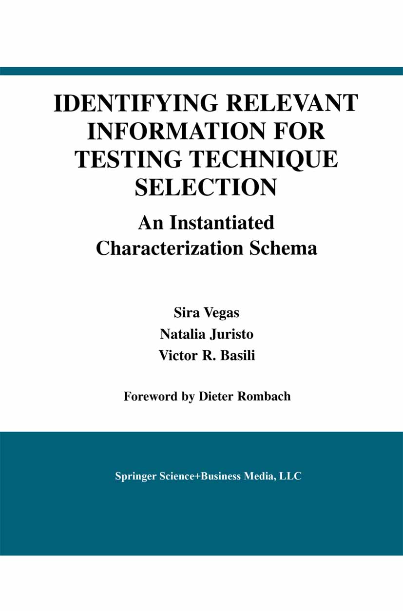 Identifying Relevant Information for Testing Technique Selection - >100
