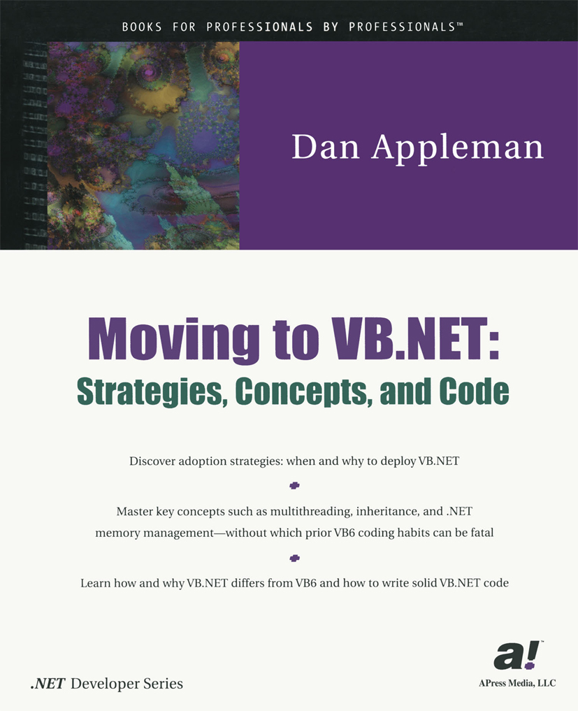 Moving to VB.NET - 25-49.99