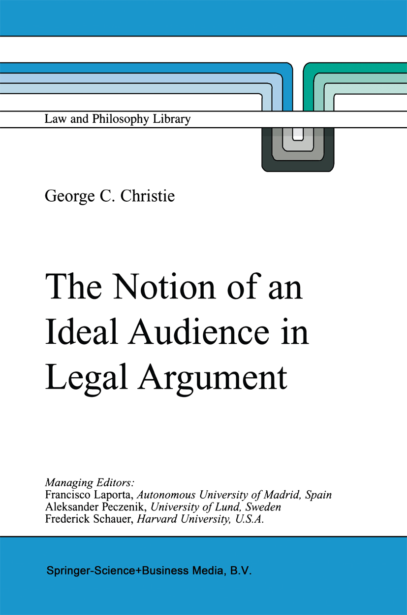 The Notion of an Ideal Audience in Legal Argument - >100