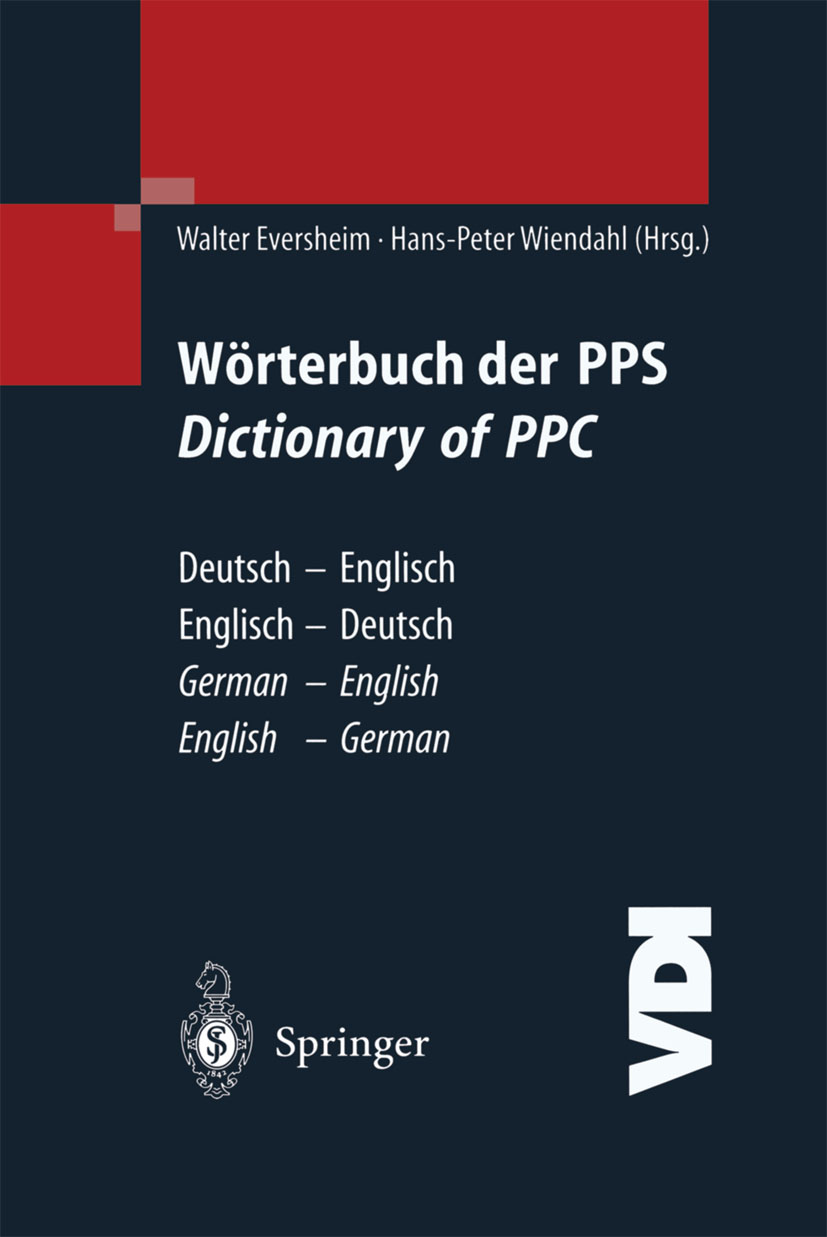 Wörterbuch der PPS Dictionary of PPC