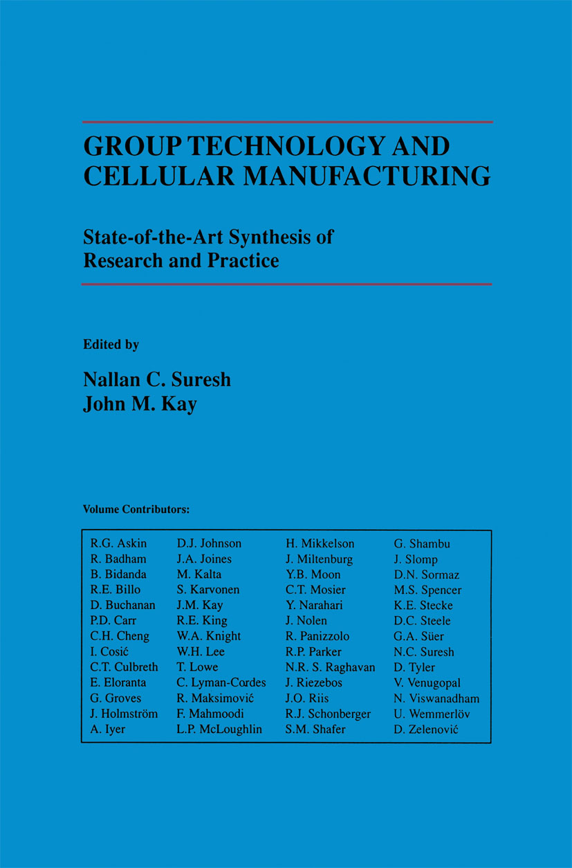 Group Technology and Cellular Manufacturing - >100