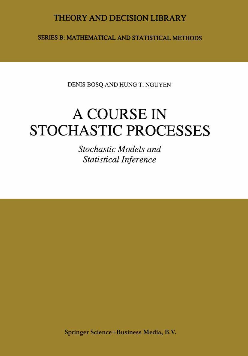 A Course in Stochastic Processes - >100