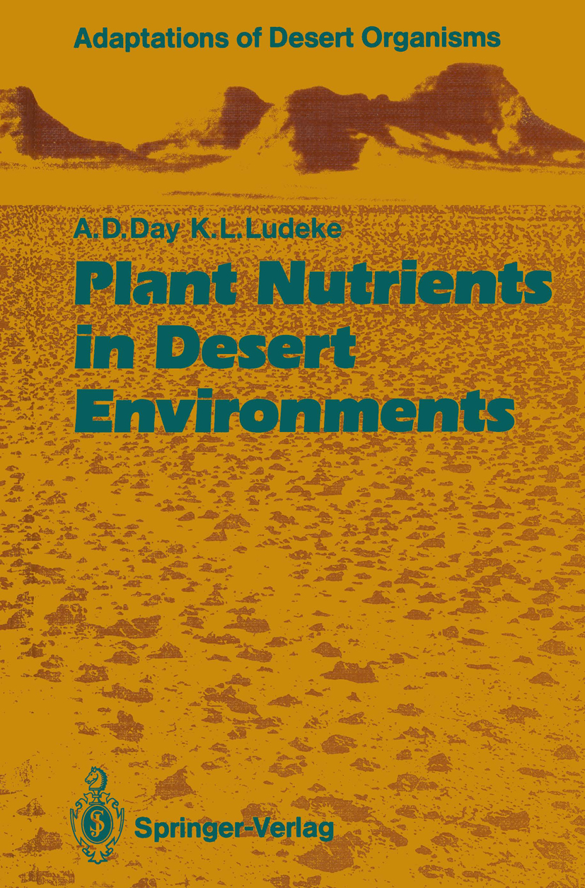 Plant Nutrients in Desert Environments - >100