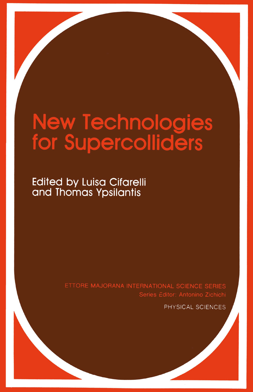 New Technologies for Supercolliders - 50-99.99