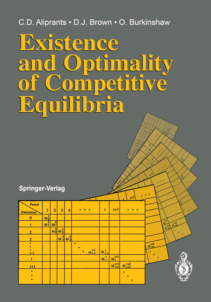 Existence and Optimality of Competitive Equilibria - 50-99.99