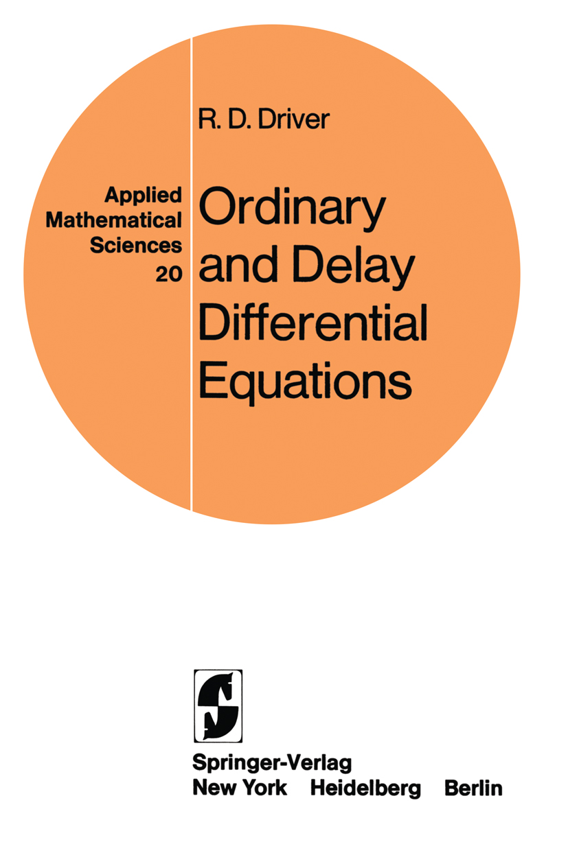 Ordinary and Delay Differential Equations - 50-99.99