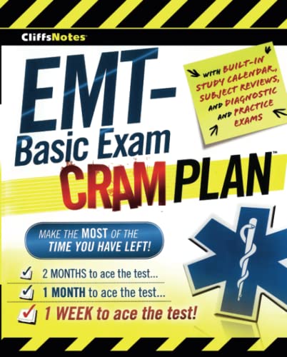 CliffsNotes EMT-Basic Exam Cram Plan - 10-14.99