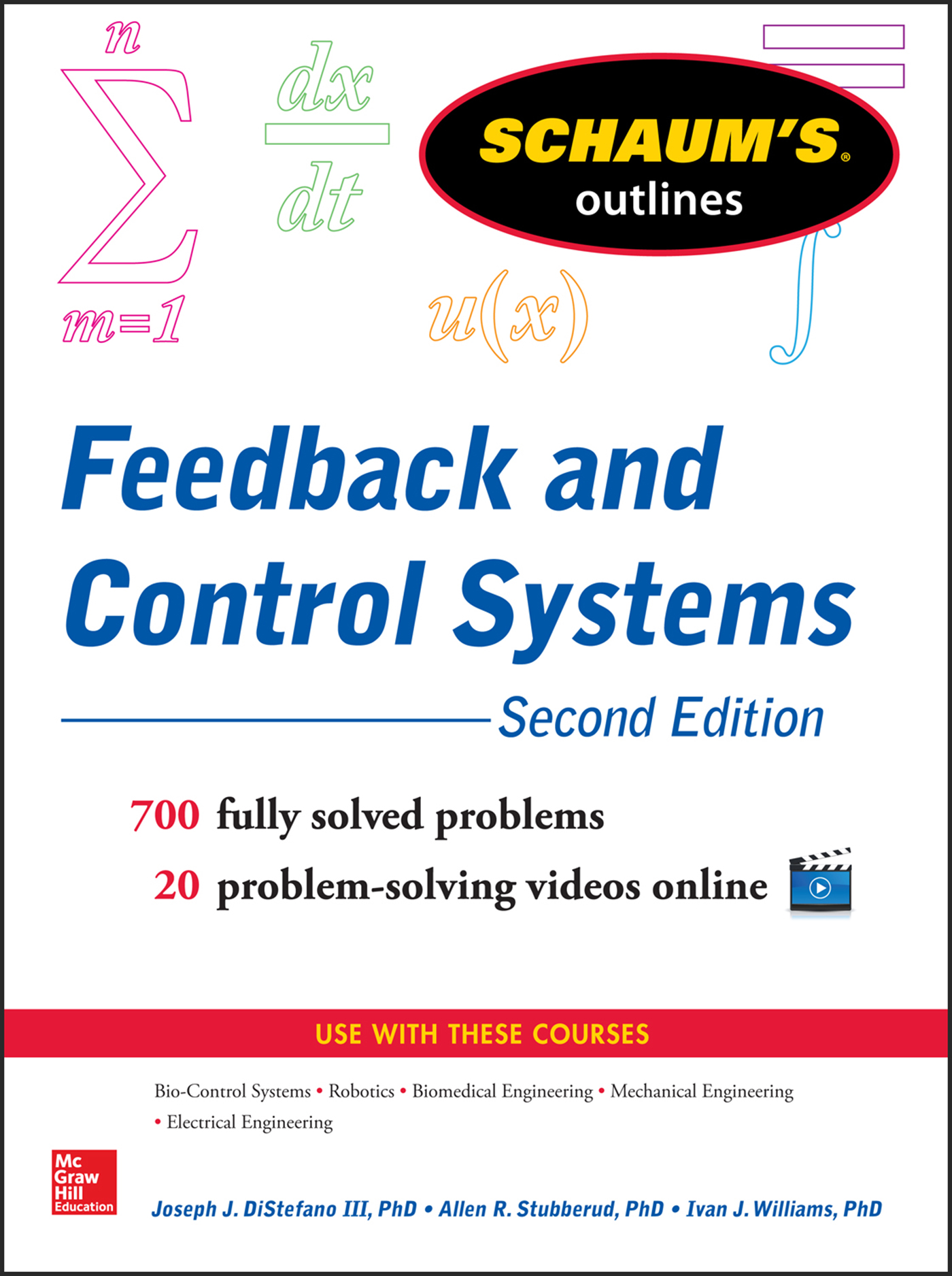 Schaumâ??s Outline of Feedback and Control Systems, 3rd Edition - 25-49.99