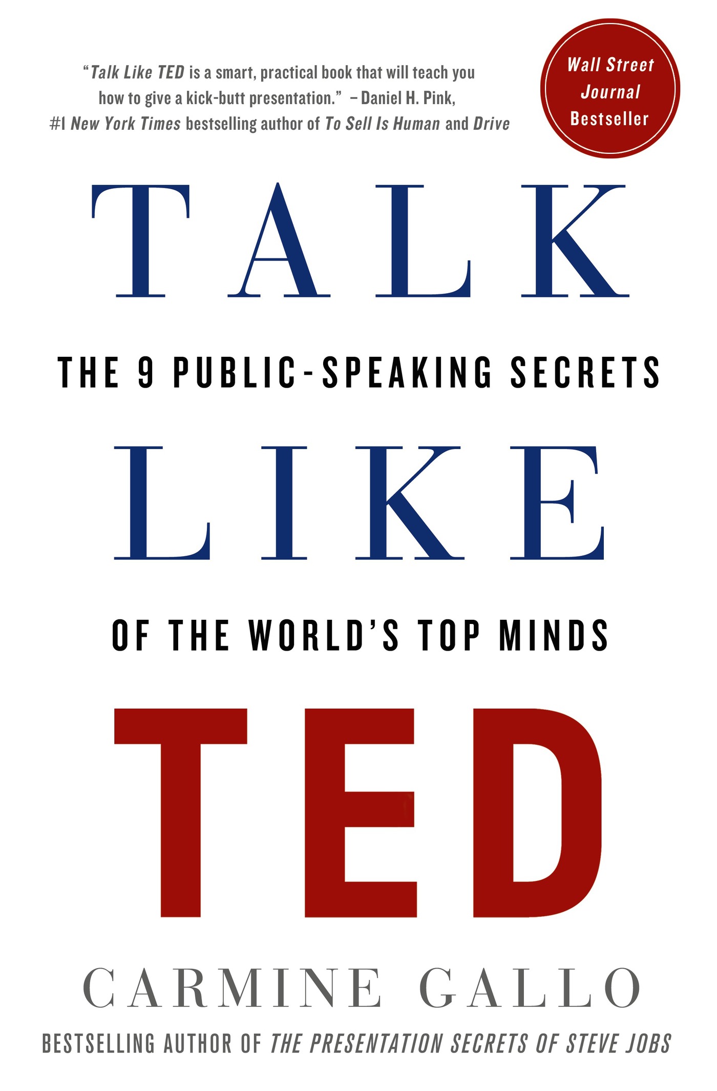 talk like ted book image