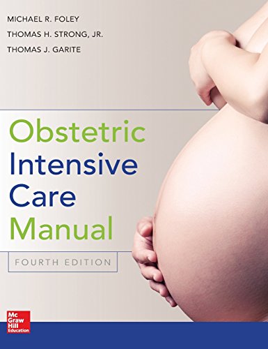 Obstetric. Obstetric PG. Oh's Intensive Care manual.