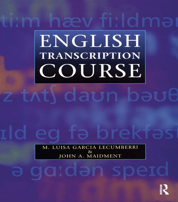 9781444165630 English Transcription Course 5099.99