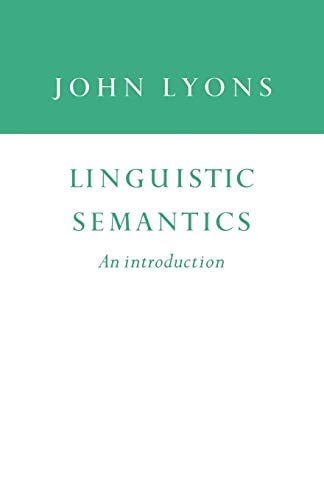 Linguistic Semantics