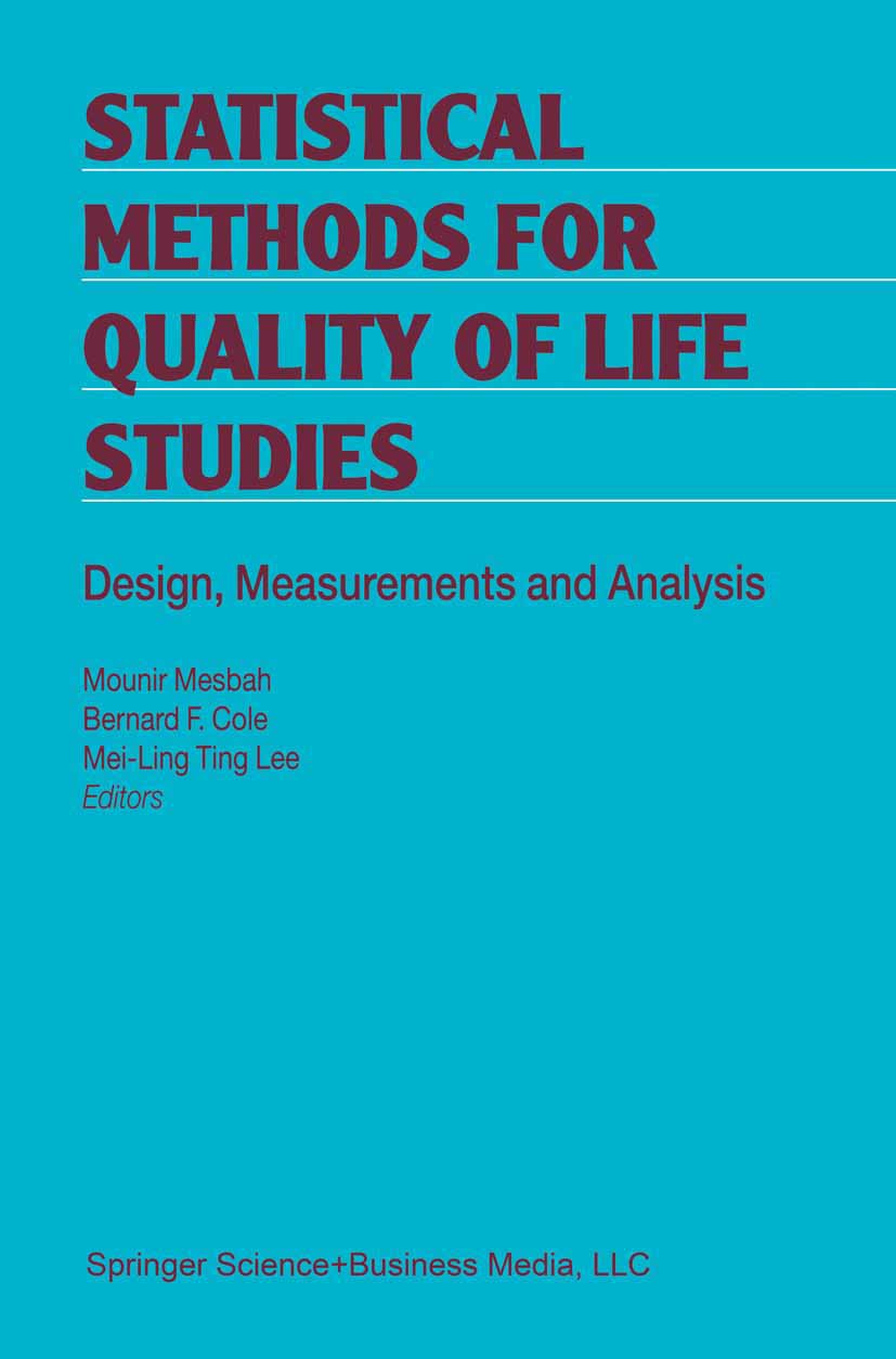 Statistical Methods for Quality of Life Studies - >100