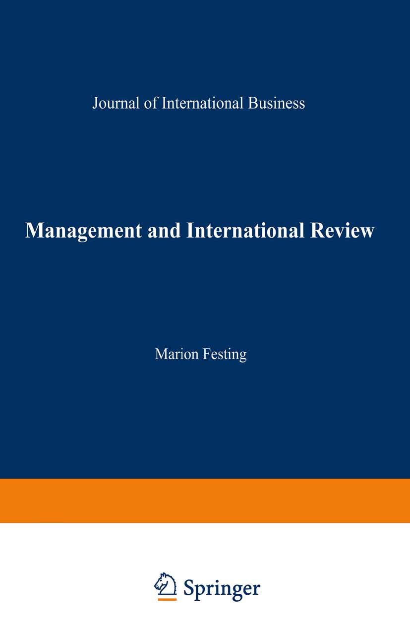 Management and International Review - 50-99.99
