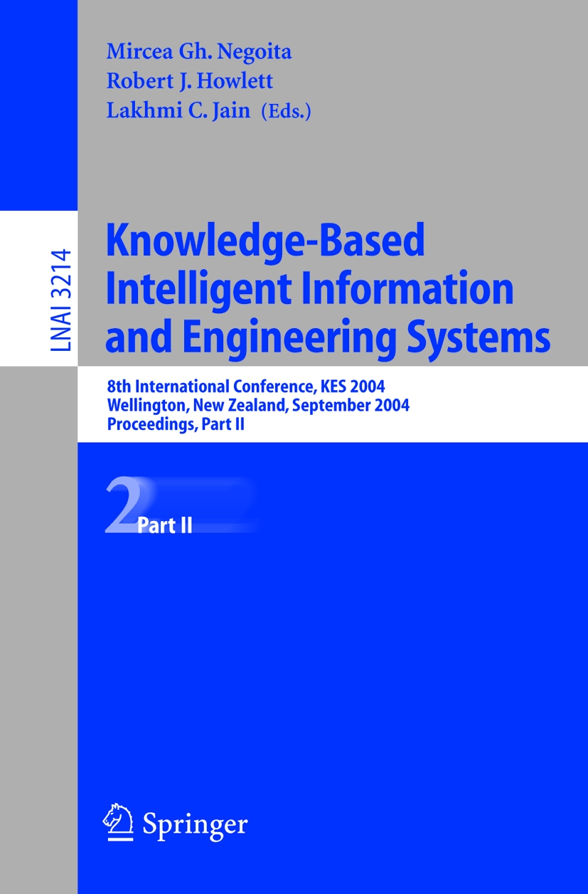 Knowledge-Based Intelligent Information and Engineering Systems - 50-99.99