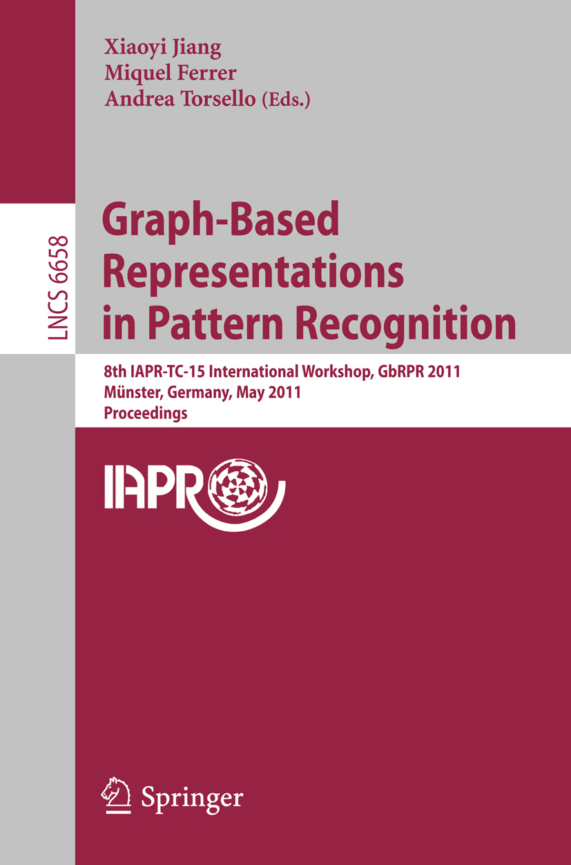 Graph-Based Representations in Pattern Recognition - 50-99.99