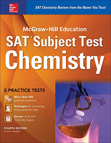 McGraw-Hill Education SAT Subject Test Chemistry 4th Ed -  4th Edition
