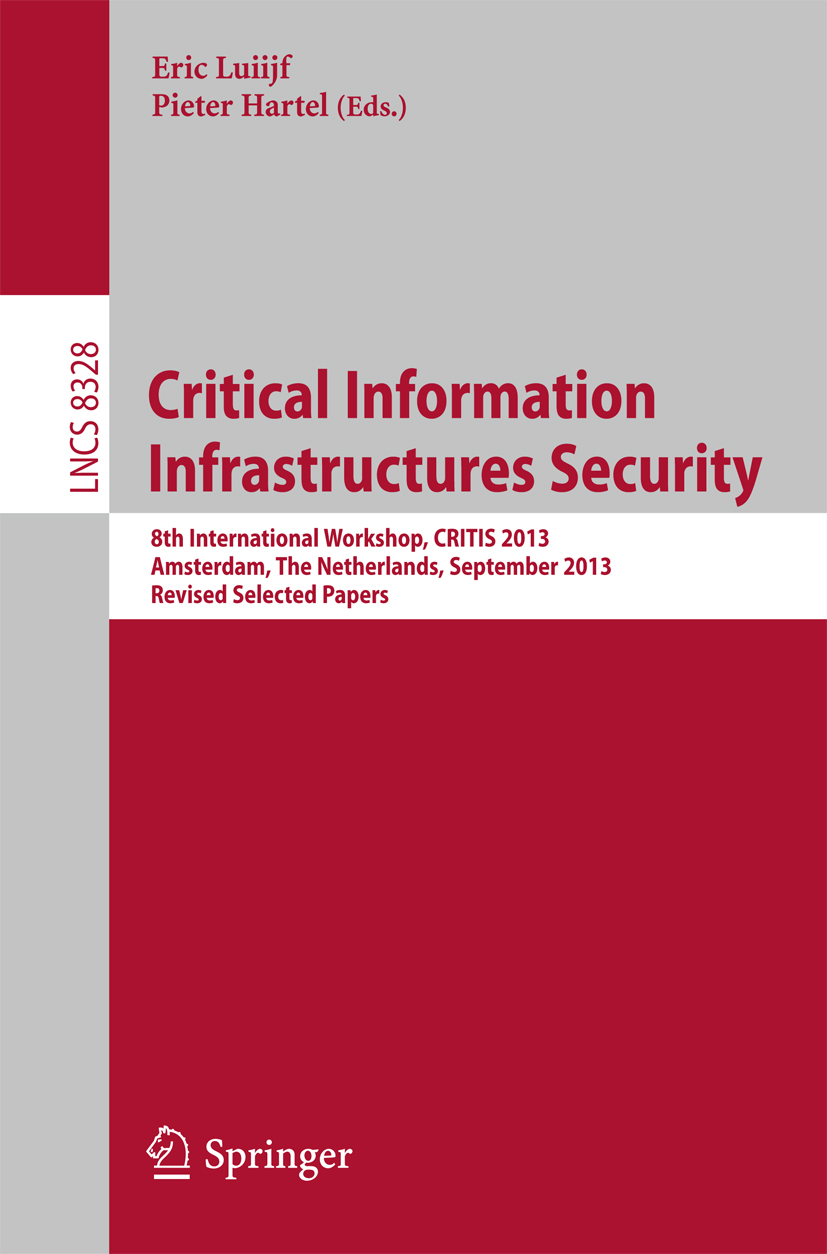 Critical Information Infrastructures Security - 50-99.99