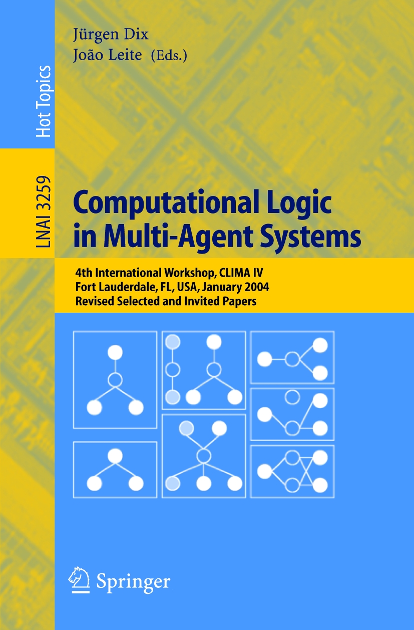 Computational Logic in Multi-Agent Systems - 50-99.99