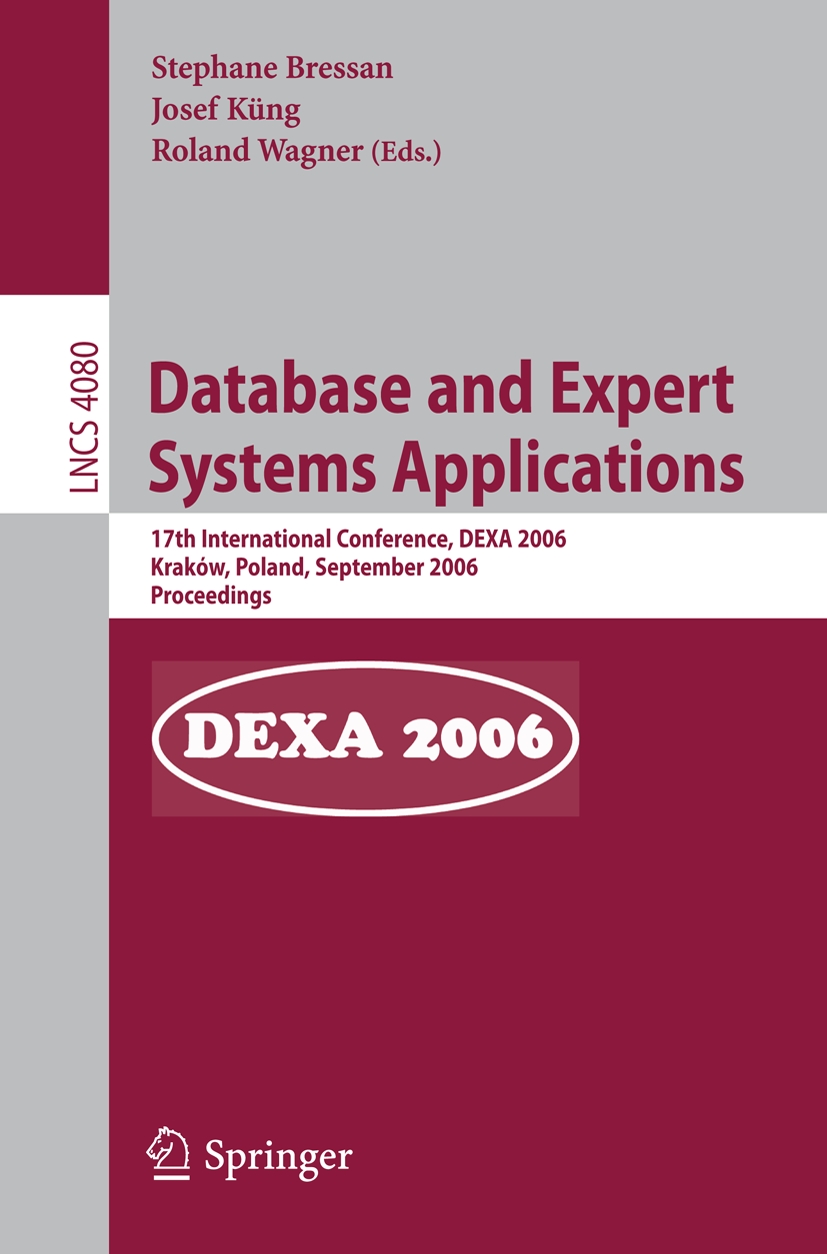 Database and Expert Systems Applications - >100
