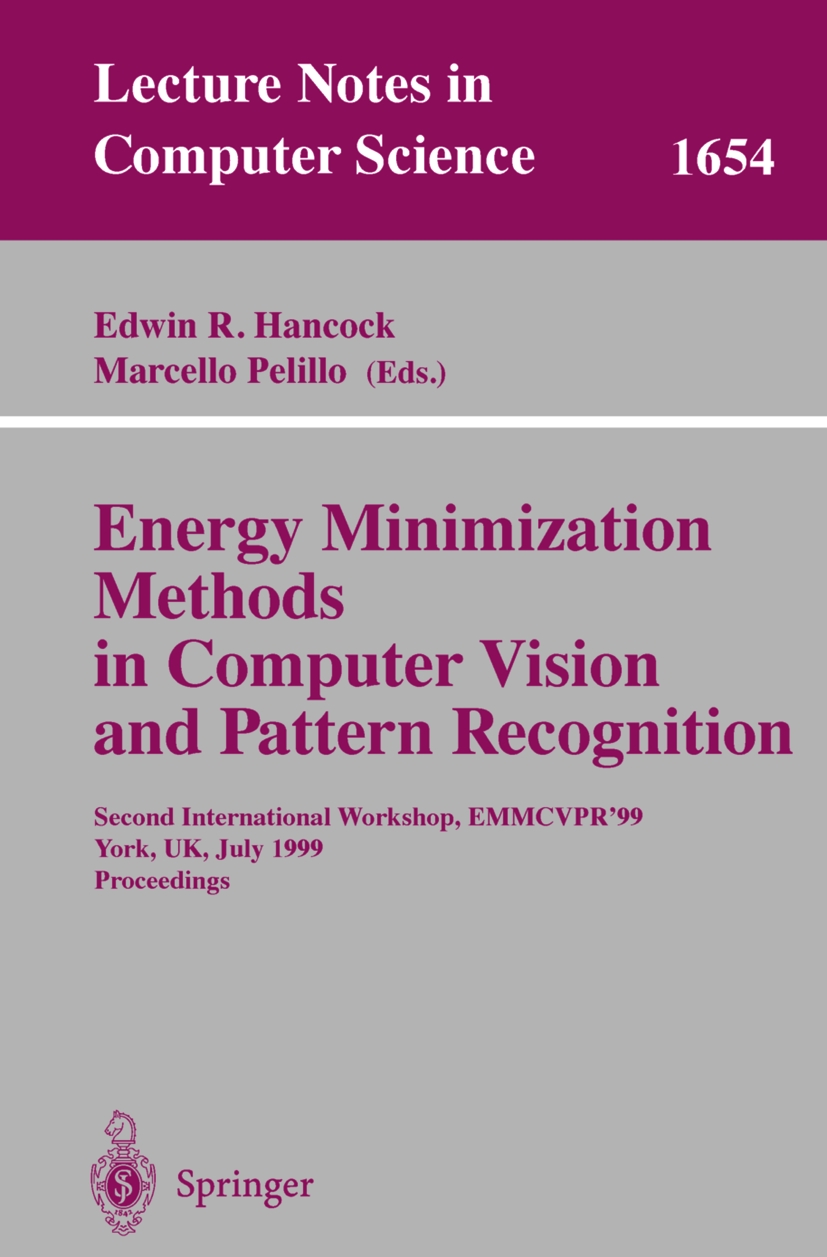 Energy Minimization Methods in Computer Vision and Pattern Recognition - 50-99.99