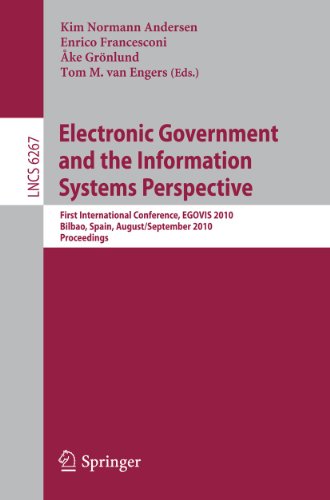 Electronic Government and the Information Systems Perspective - 50-99.99