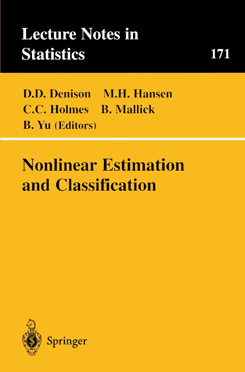 Nonlinear Estimation and Classification - 50-99.99