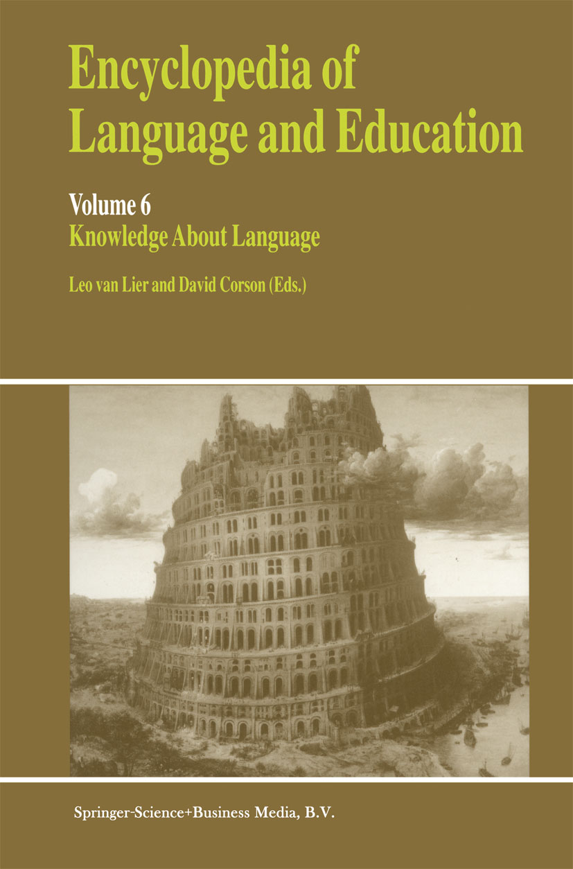 Encyclopedia of Language and Education - 50-99.99