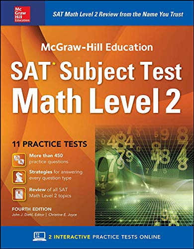 McGraw-Hill Education SAT Subject Test Math Level 2, Fourth Edition