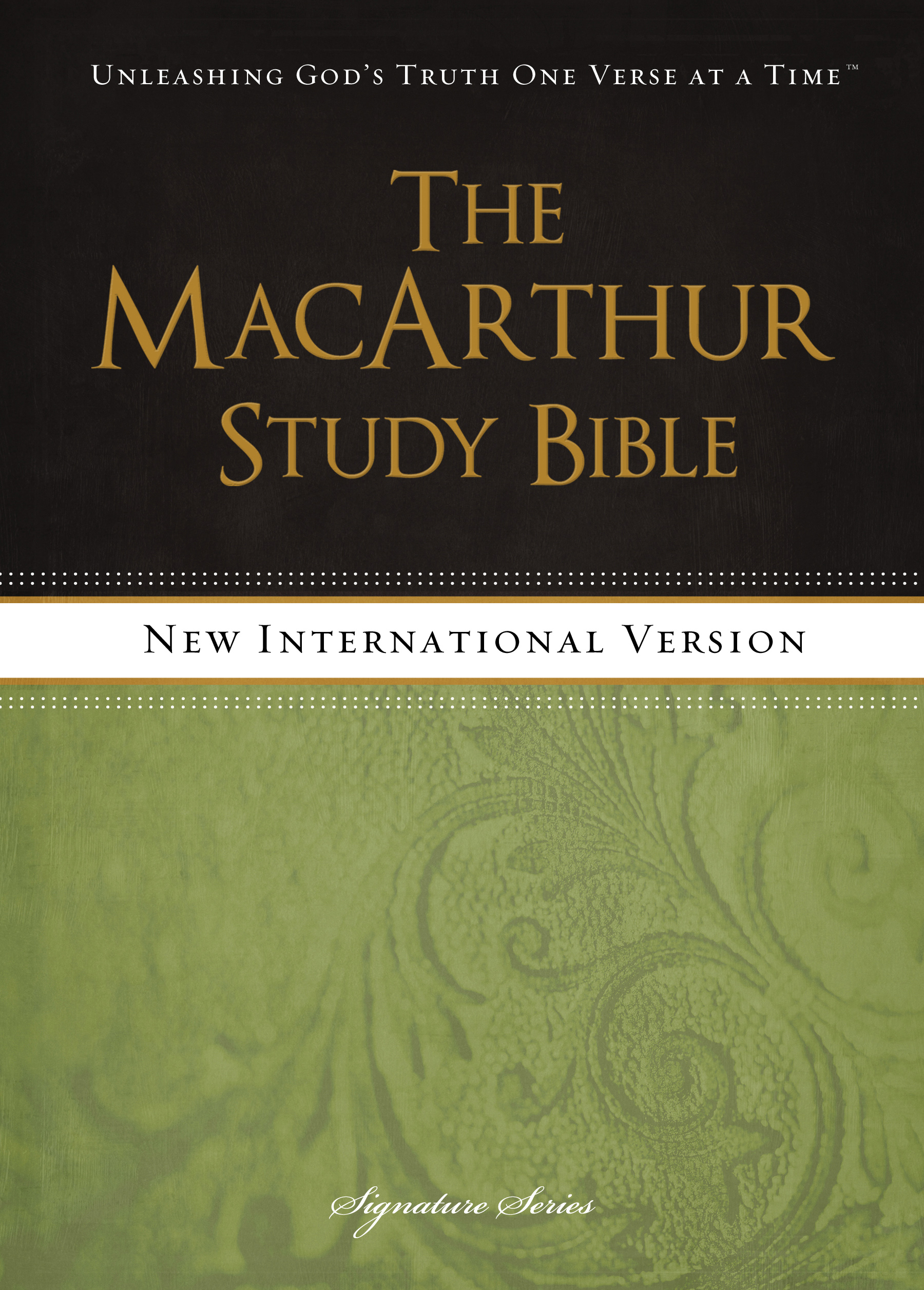 NIV, The MacArthur Study Bible - 15-24.99