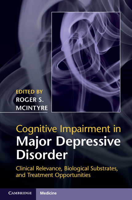 Cognitive Impairment in Major Depressive Disorder Cognitive Impairment in Major Depressive Disorder