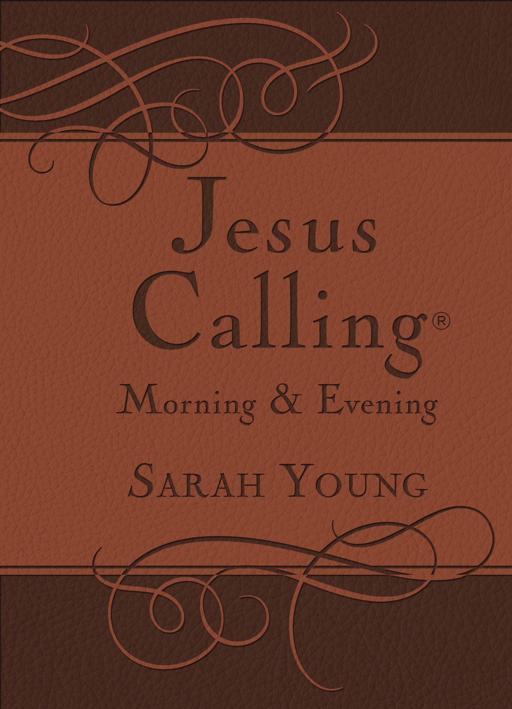 Jesus Calling Morning and Evening, with Scripture references