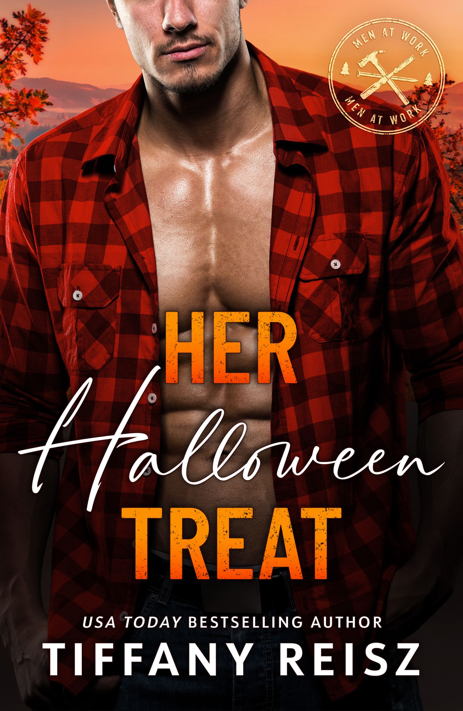 Her Halloween Treat (Mills & Boon Blaze) (Men at Work, Book 1)