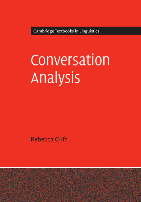Conversation Analysis Conversation Analysis