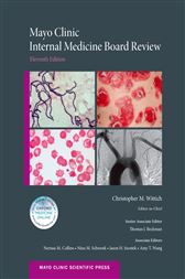 Mayo Clinic Internal Medicine Board Review - 11th Edition Mayo Clinic Internal Medicine Board Review - 11th Edition
