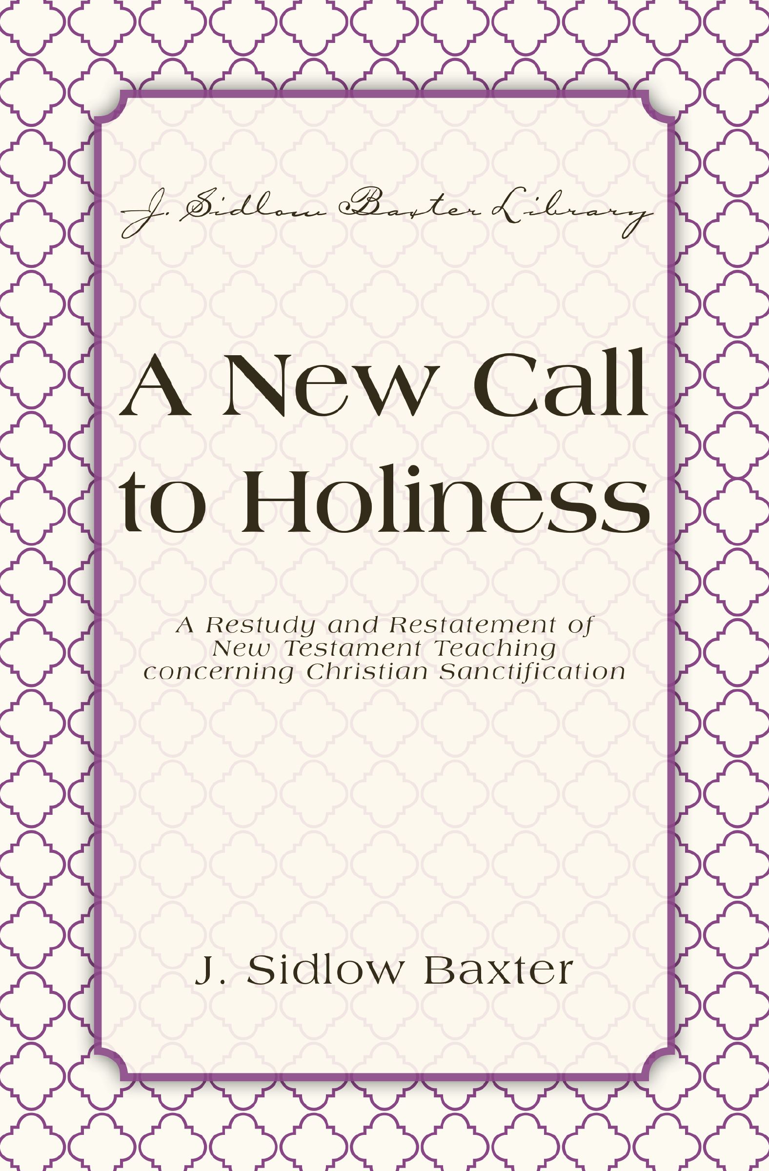A New Call To Holiness
