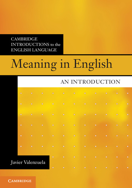 Meaning in English