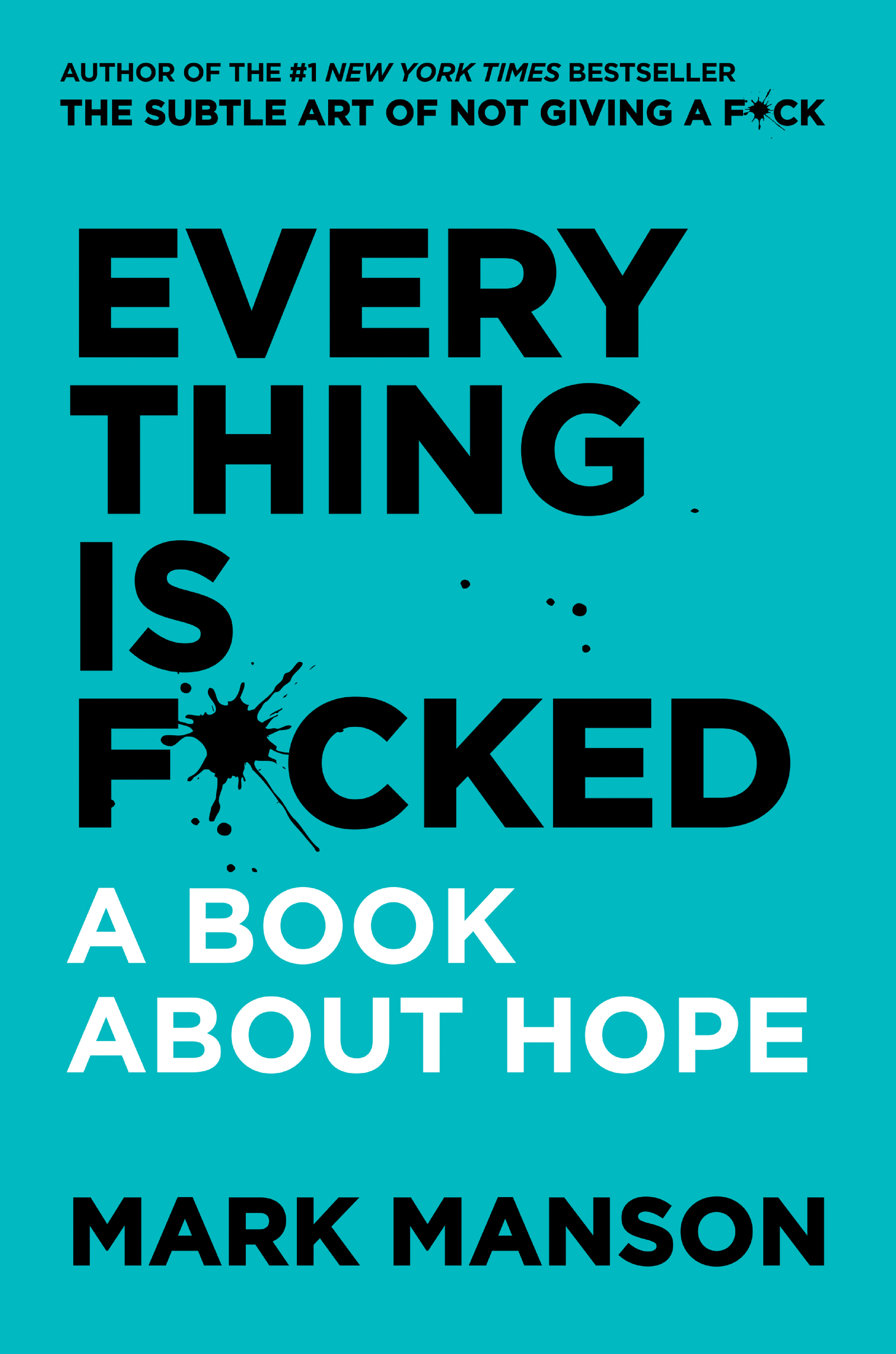 Everything Is F Cked By Manson Mark Ebook