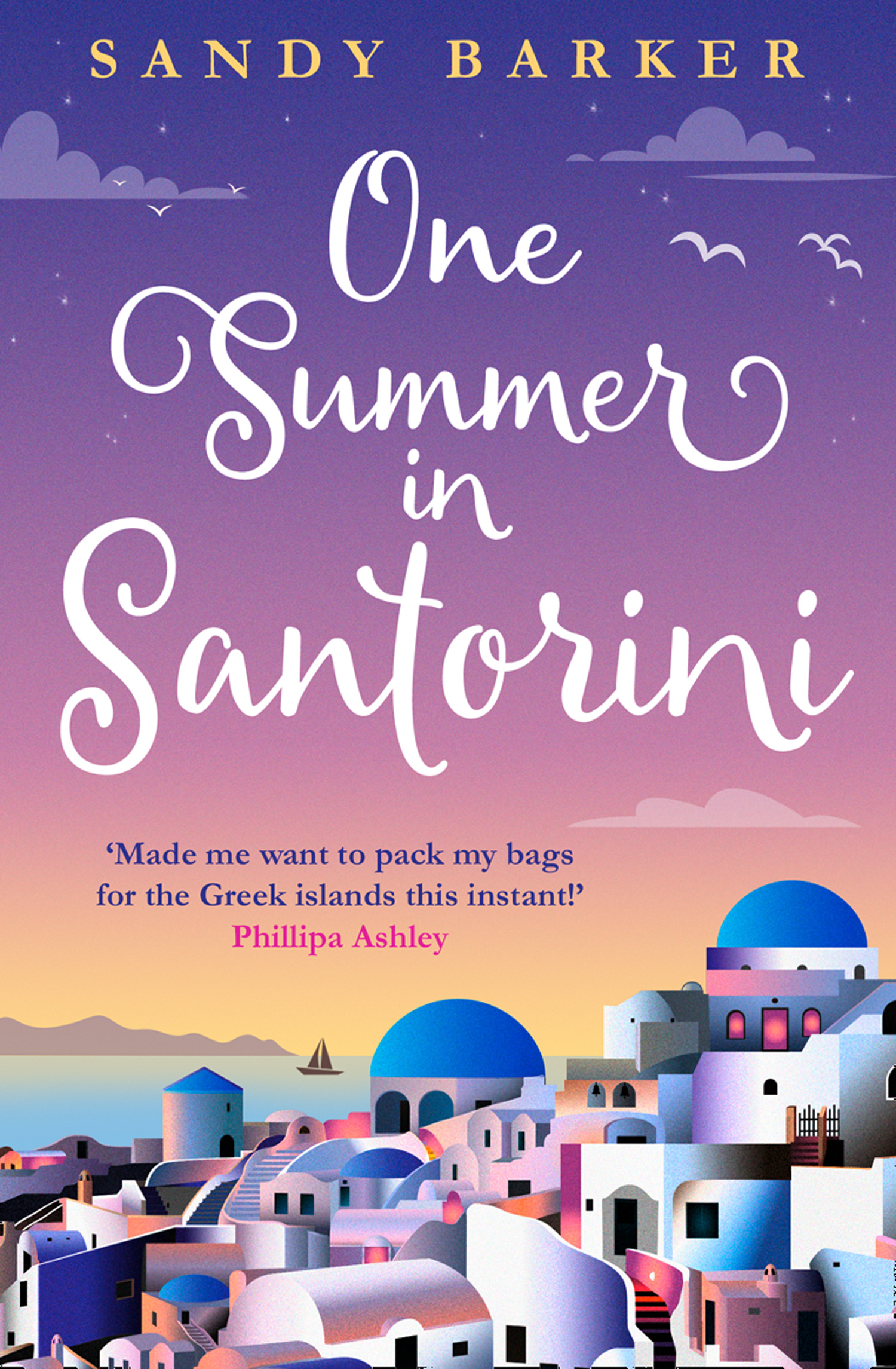 One Summer in Santorini (The Holiday Romance, Book 1)